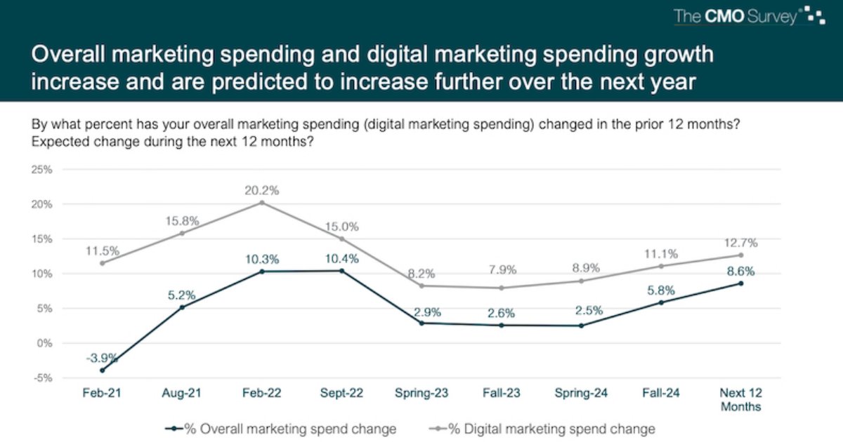 US CMOs' Budget Plans for the Year Ahead