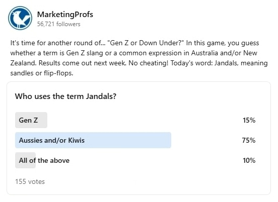 Community Poll Results