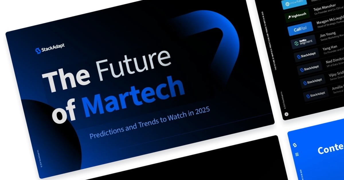 Martech Predictions and 2025 Trends: What Marketers Need to Know